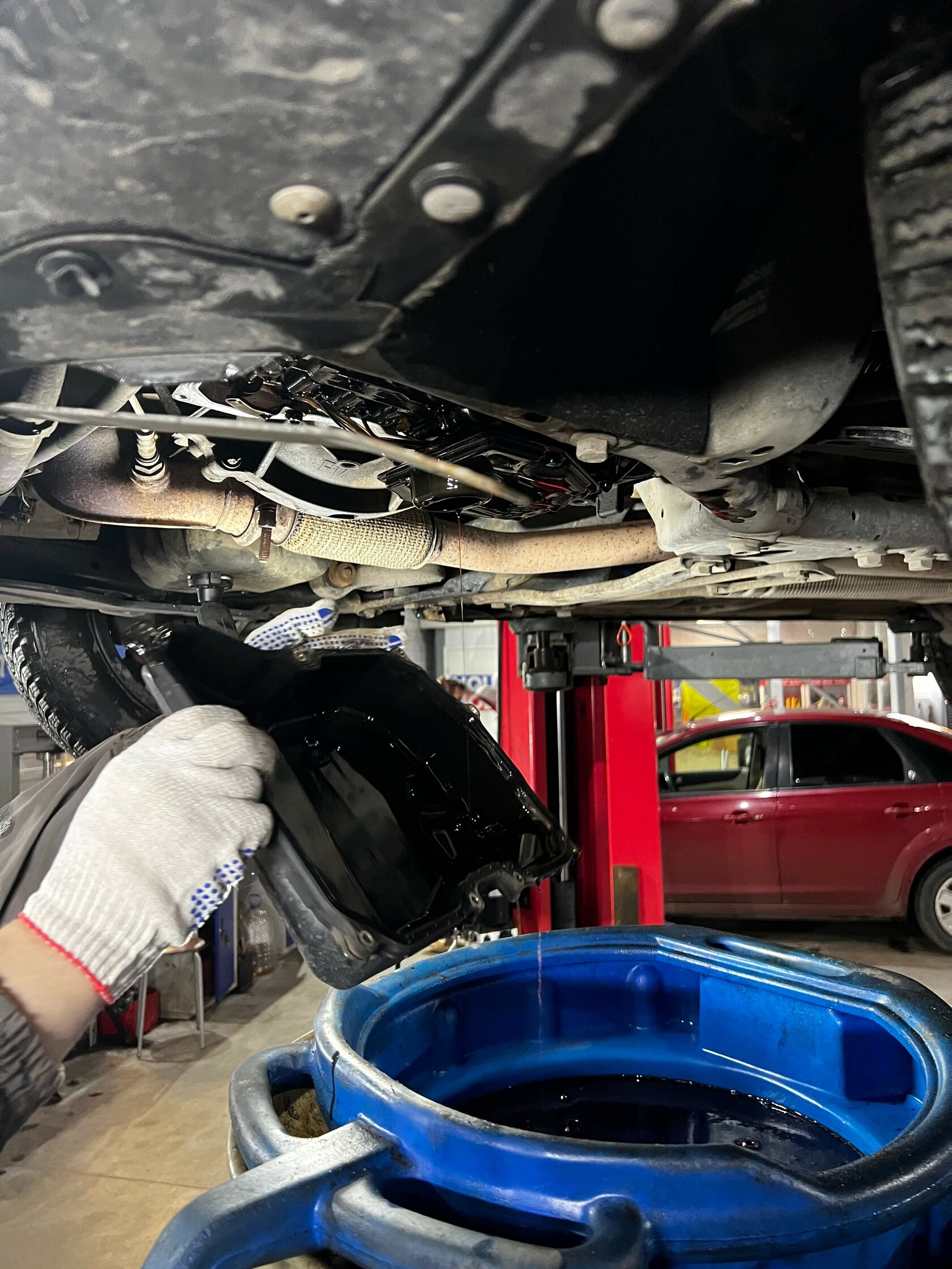 Снятие поддона АКПП Mini Cooper