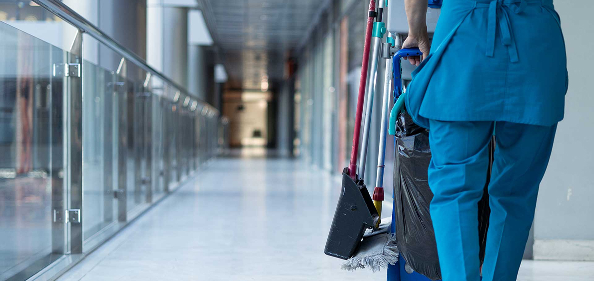 A detailed list of cleaning jobs for commercial premises