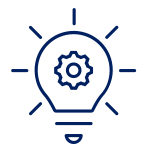 icon of a light bulb