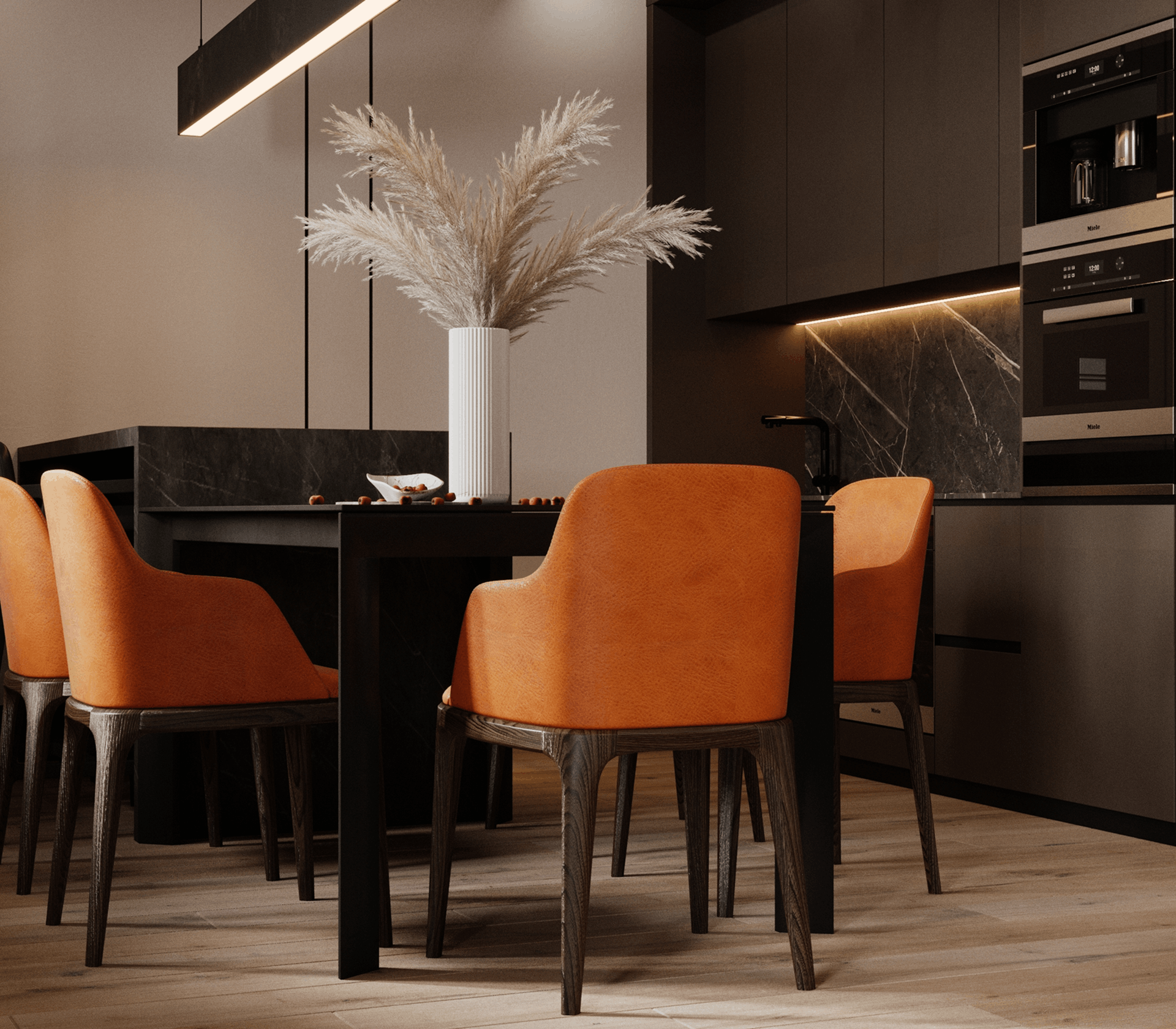 кухня в стиле минимализм дизайн фото