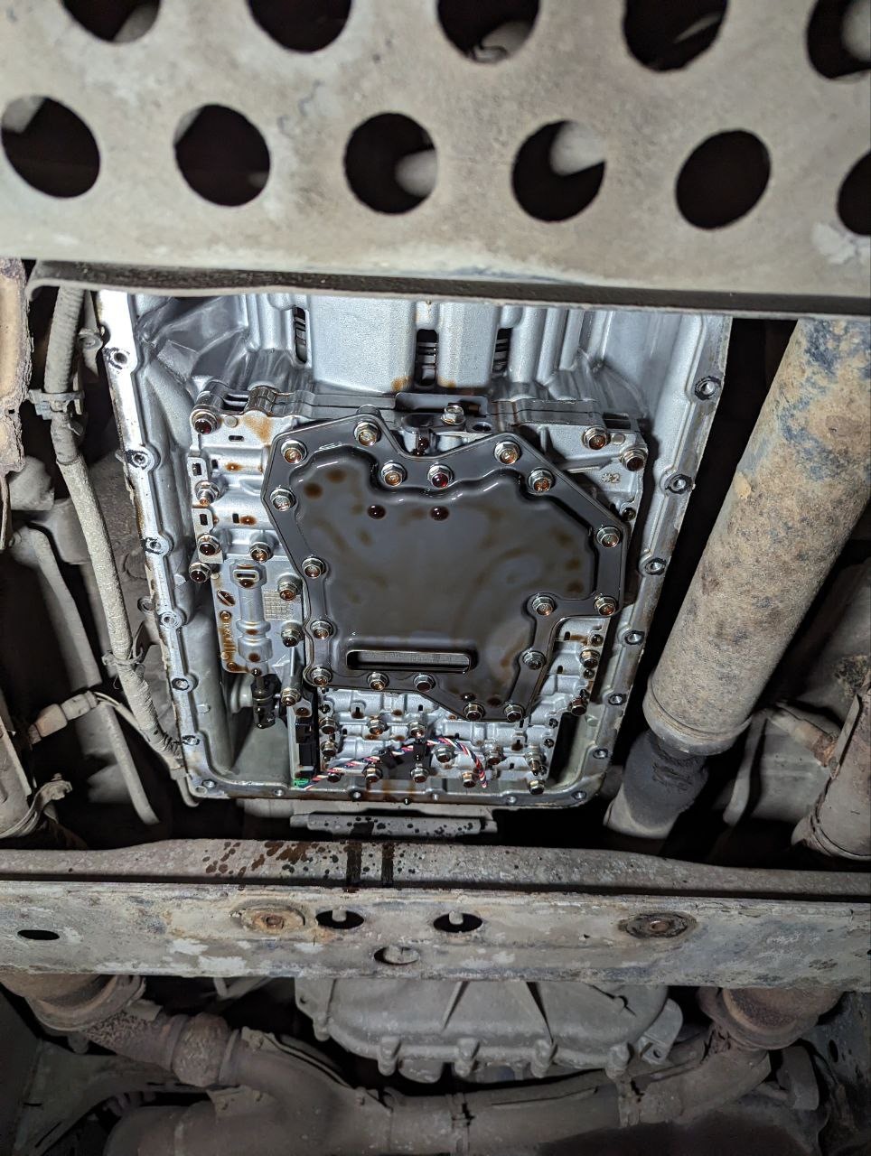 Мойка сетчатого фильтра АКПП Nissan