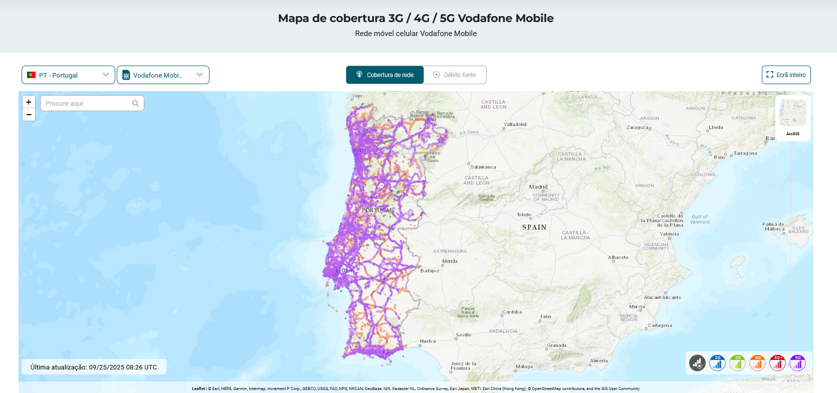 якість зв'язку водафон