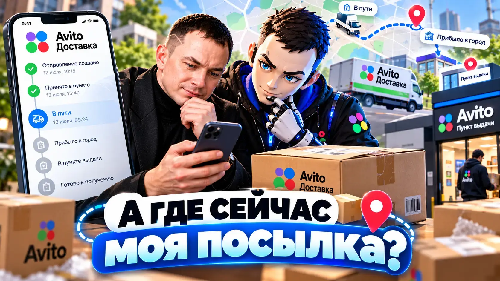 Авито Доставка — отправка и получение товаров