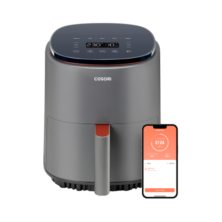 Аэрогриль Cosori Smart Air Fryer CAF-LI401S 3,8л Gray — купить с ...