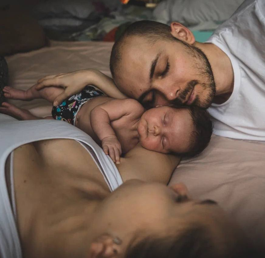 Благополучные полностью естественные роды в роддоме