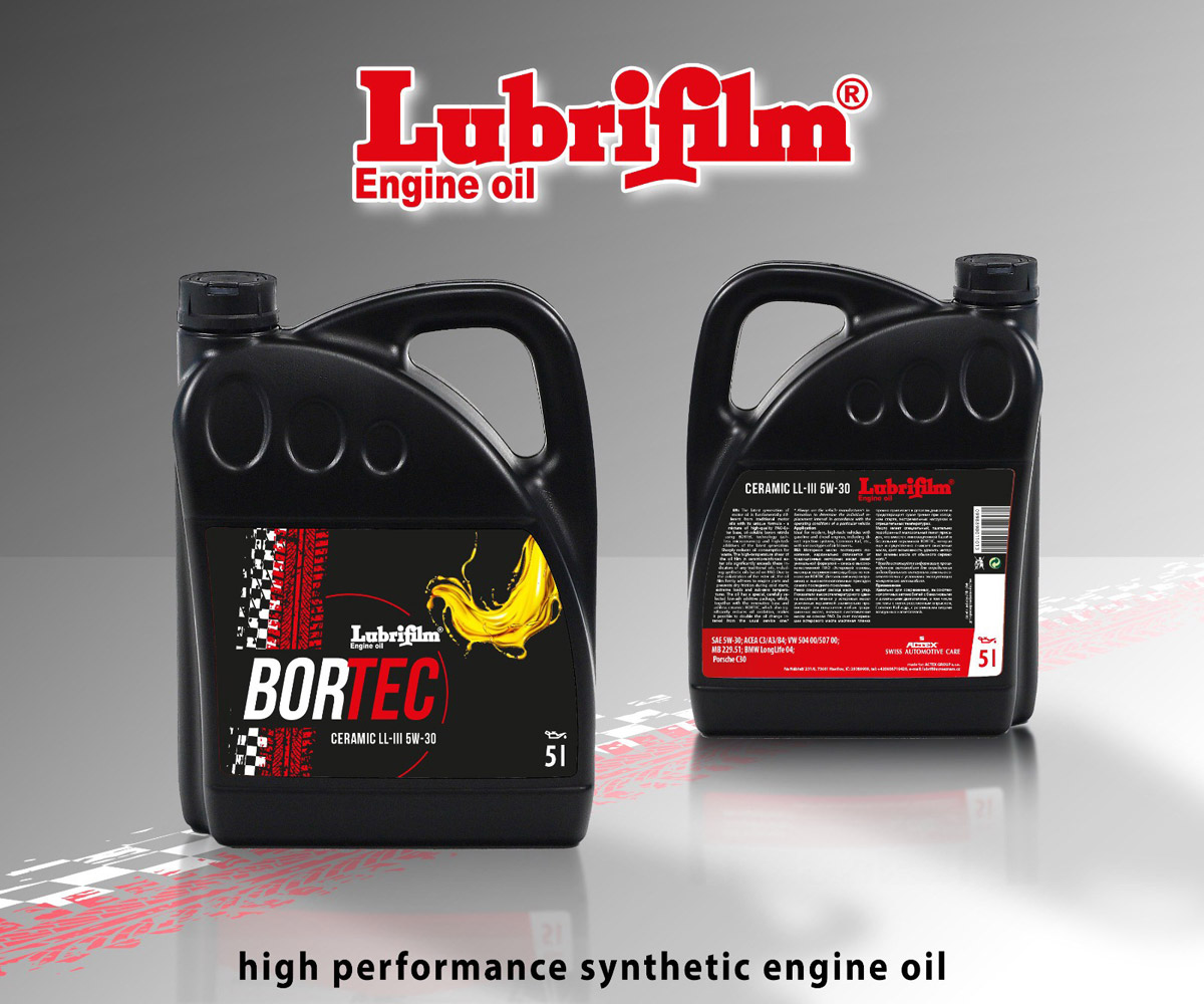 BORTEC motor oils - for the first time in Russia and Europe
