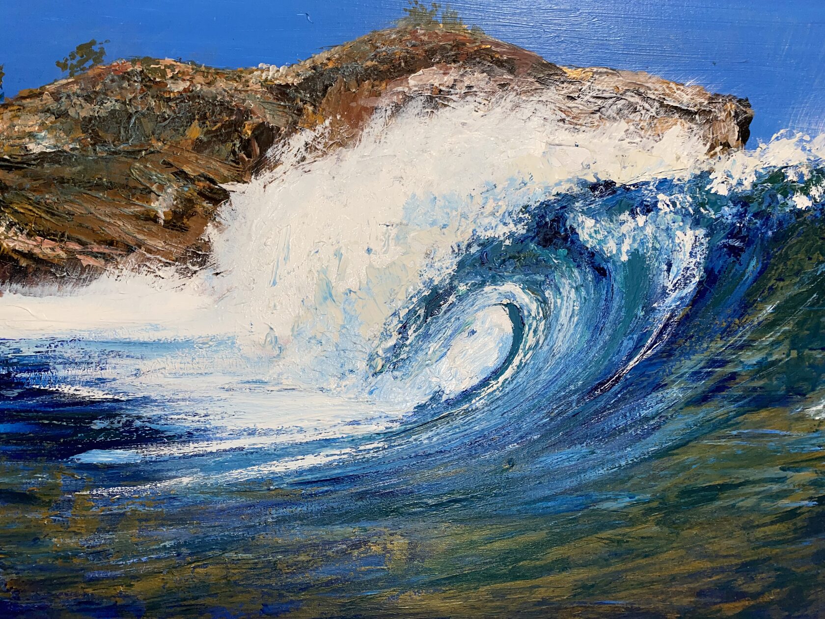 Blue me away