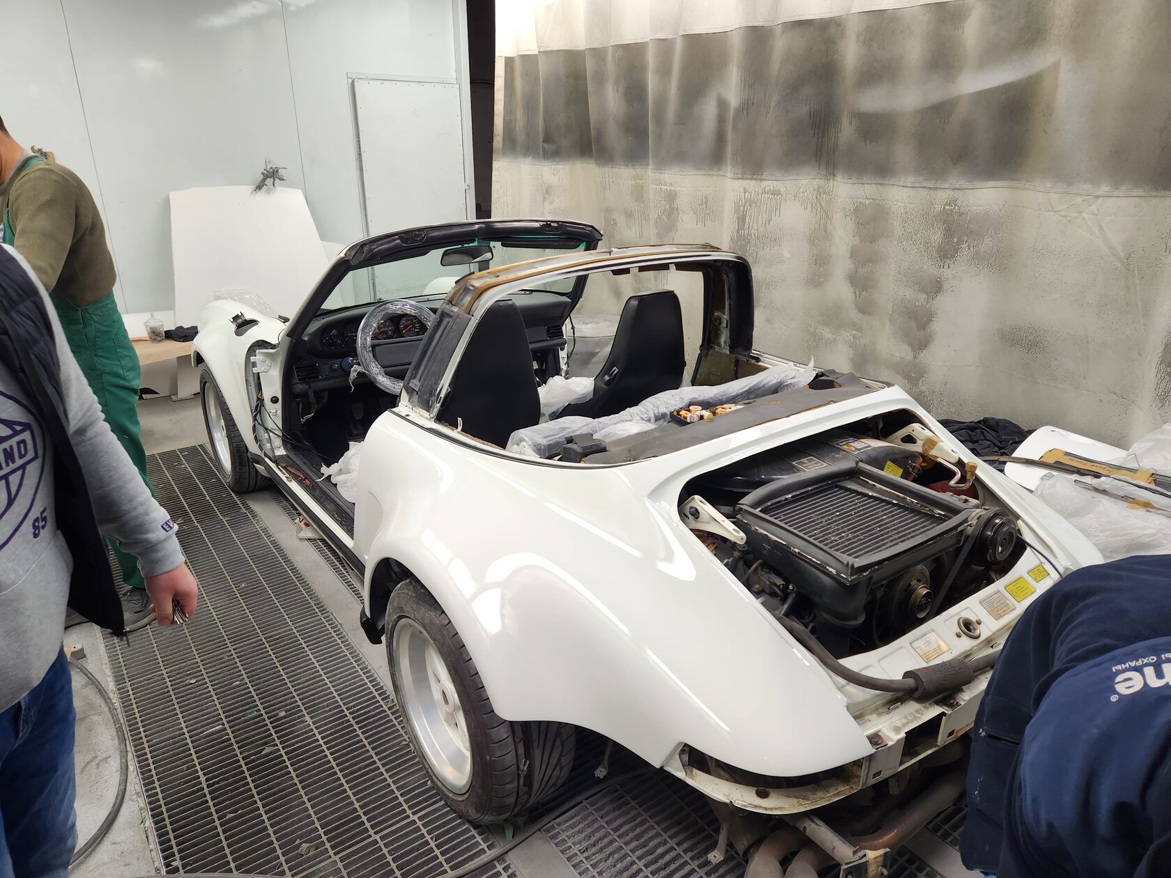 шумоизоляция porsche 911 (930)