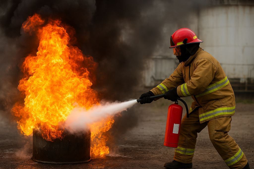 Пожары класса B