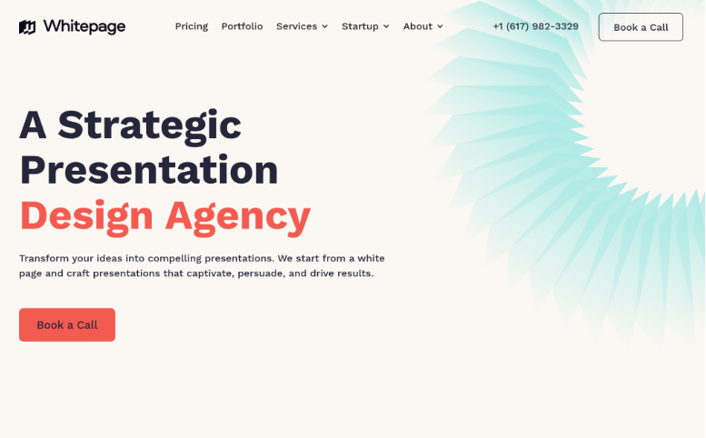 Whitepage Studio - Best for Investor Pitch Deck Design and Fundraising Strategy