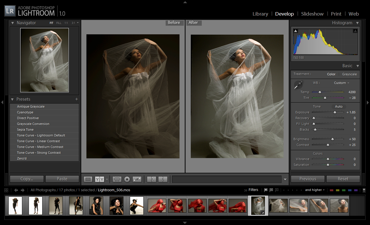 photoshop lightroom разница