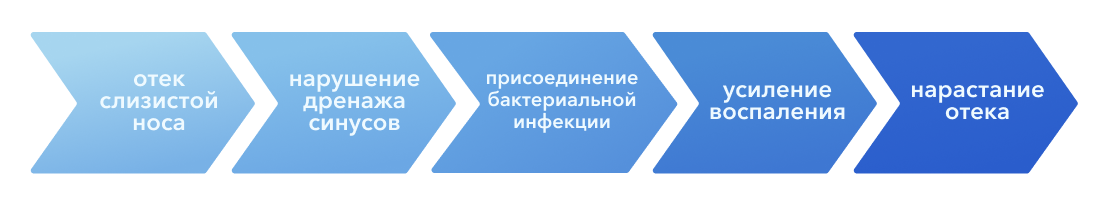 Схема патологического цикла