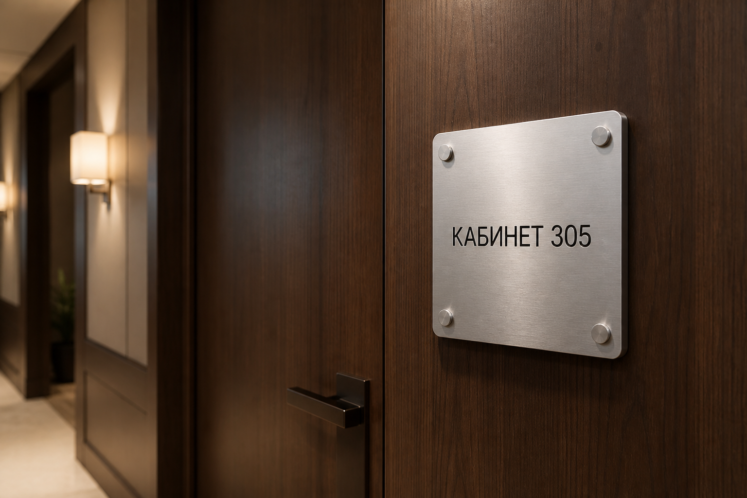 КАБИНЕТ 305 — номер и назначение помещения