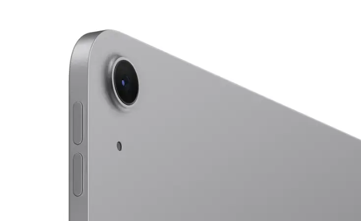 Камеры iPad Air: расположение основной и фронтальной камеры Center Stage, стереодинамики