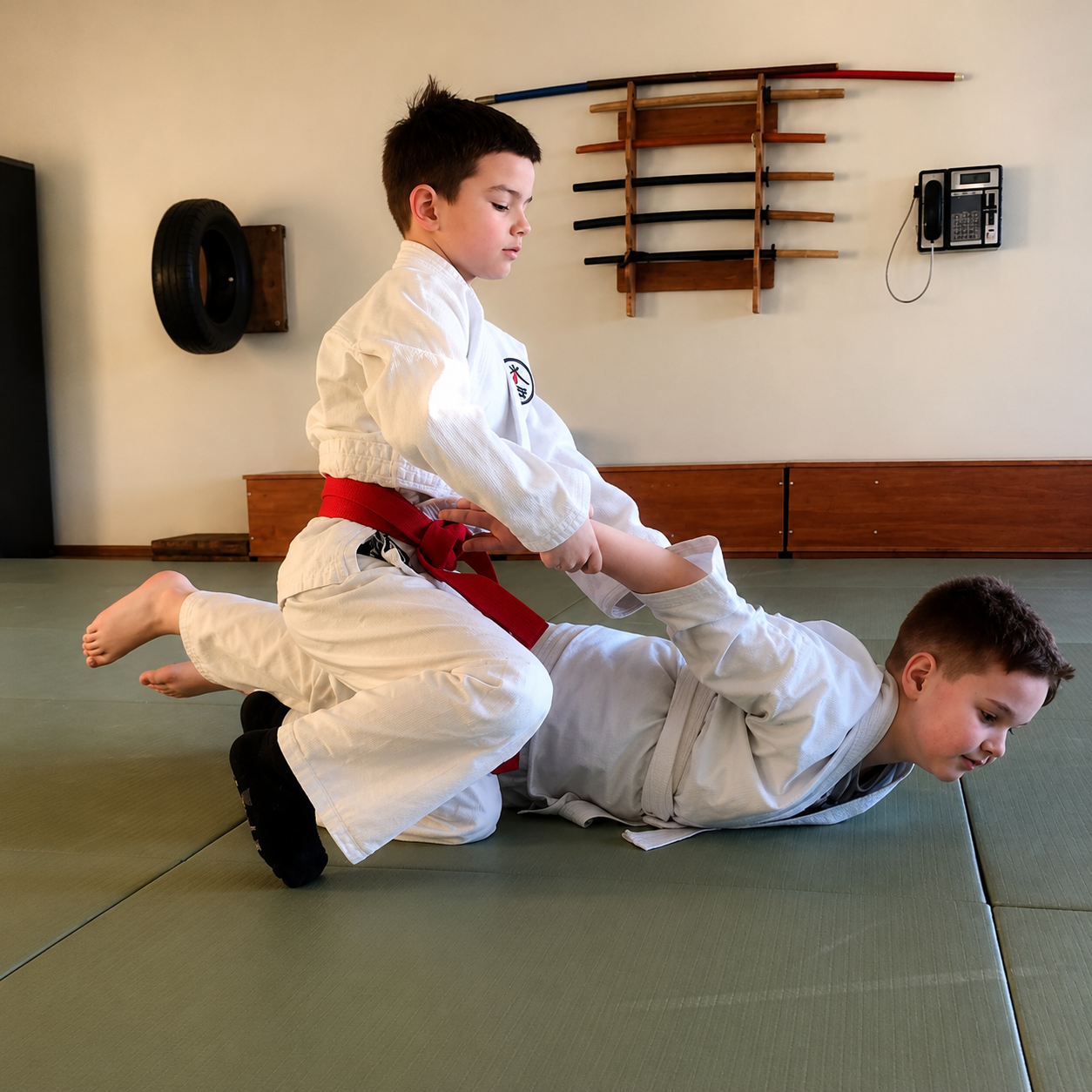 Aikido class