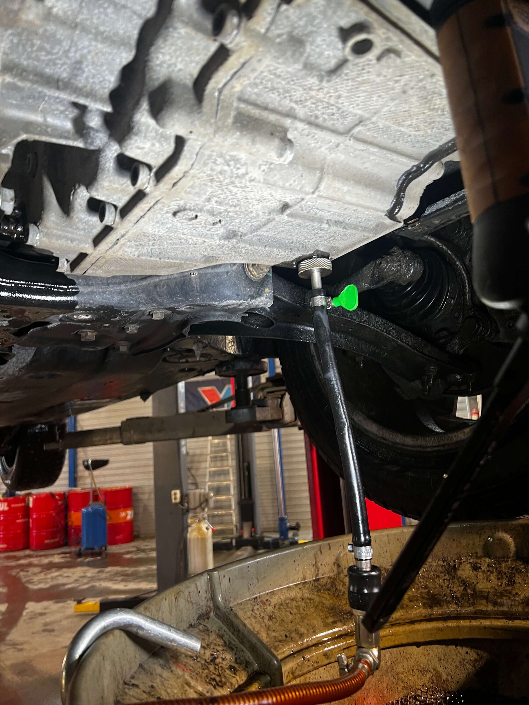 Специальный переходник для заправки DSG