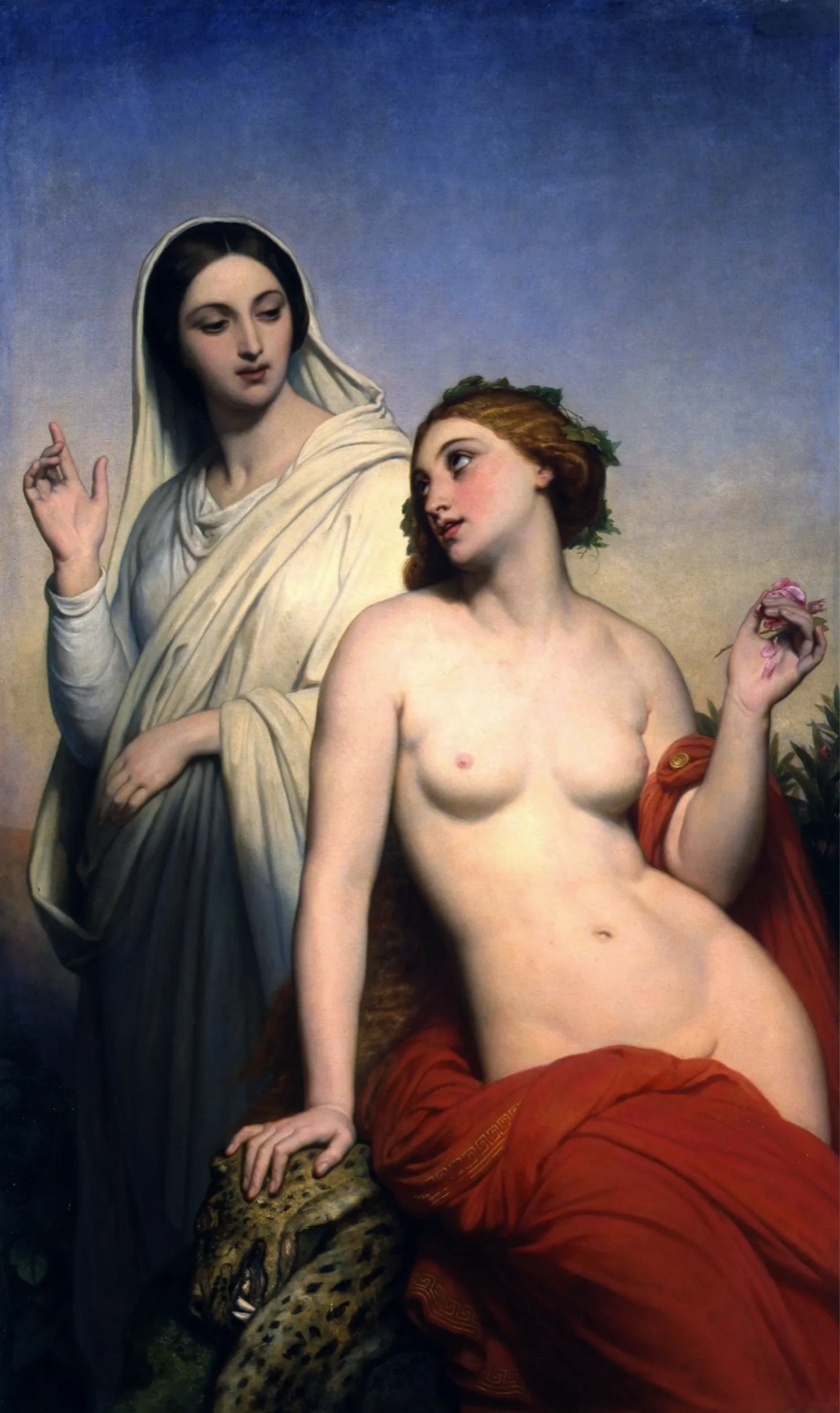 Ари Шеффер, «Небесная и земная любовь», 1850