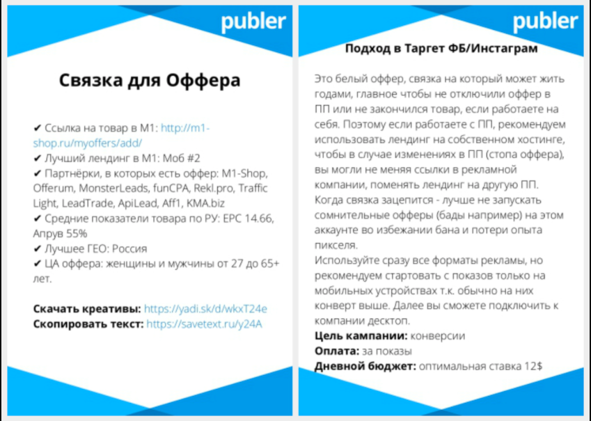 Топ 3 сервисов для анализа рекламы конкурентов: Publer