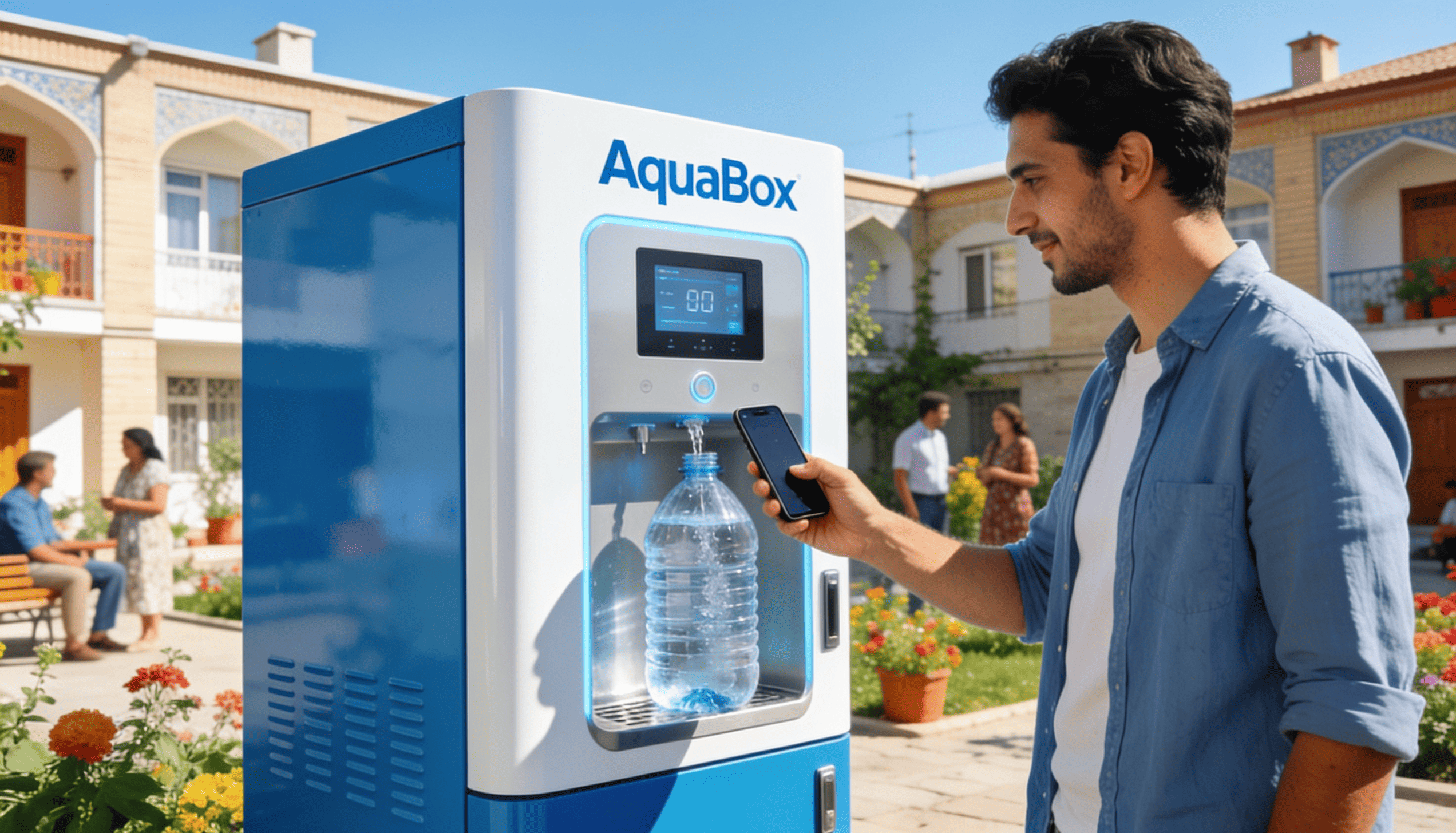 Как построить сеть водоматов и заработать в Узбекистане: бизнес-план Aquabox