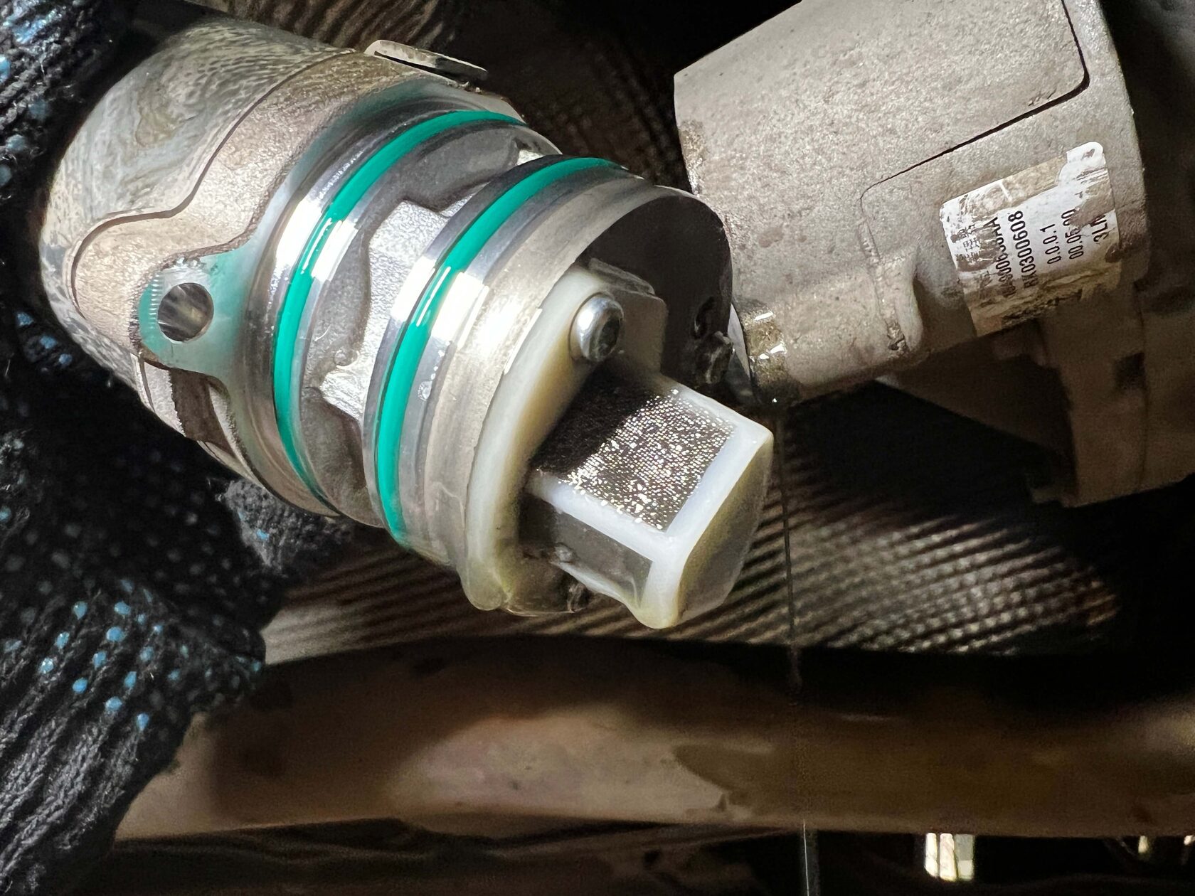 Демонтаж насоса муфты Haldex 6