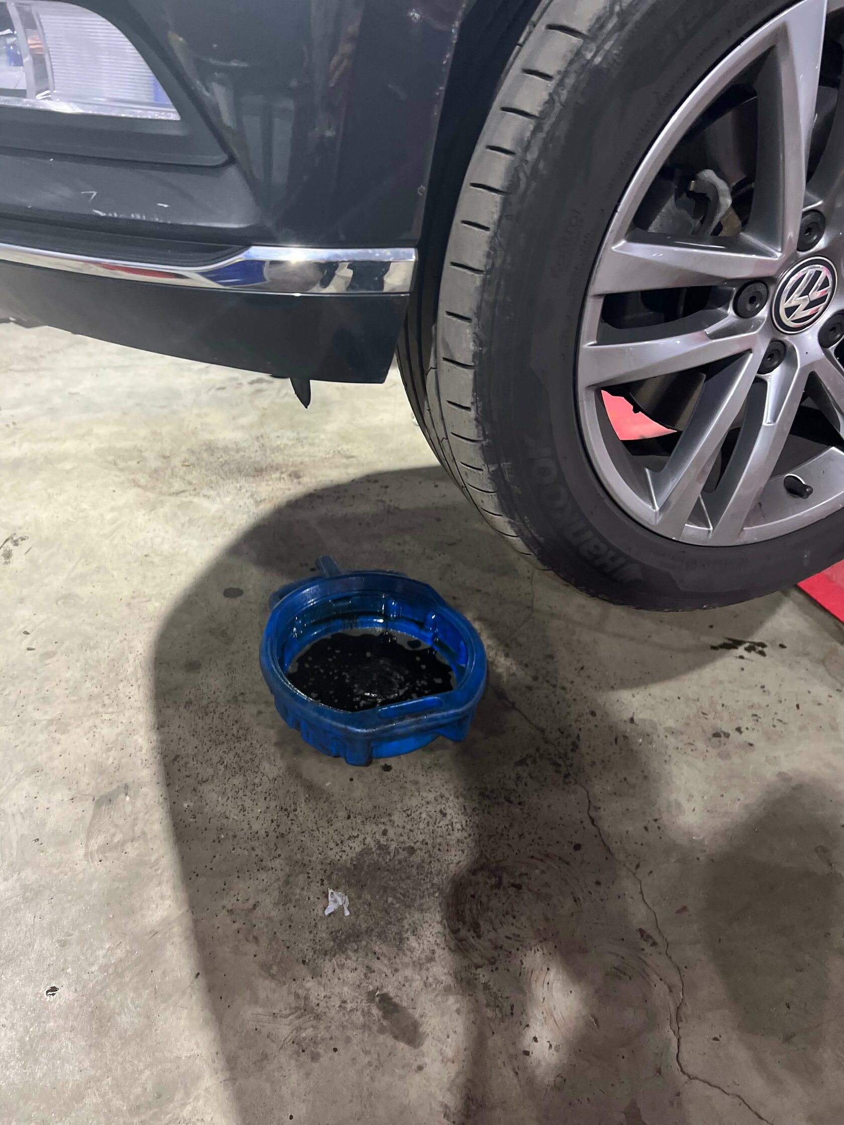 Слив старого масла из коробки DQ250