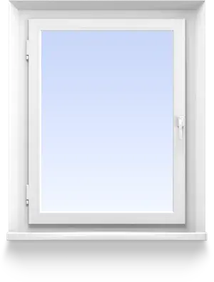 Одностворчатое окно REHAU DIAMANT 600x1400