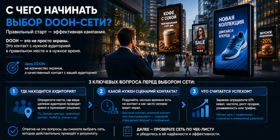 Экраны в городе