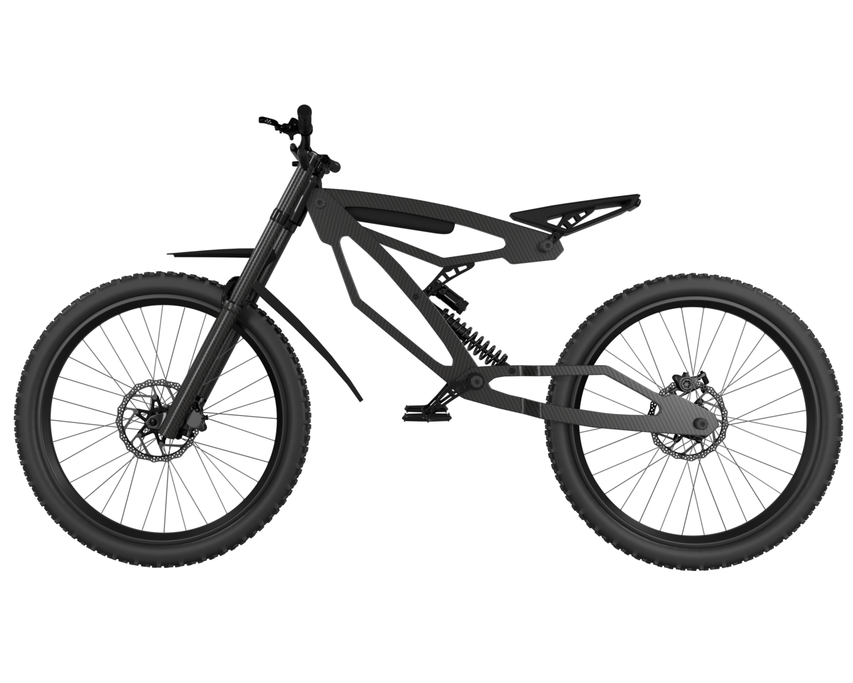 Мотобайк монорама профиль