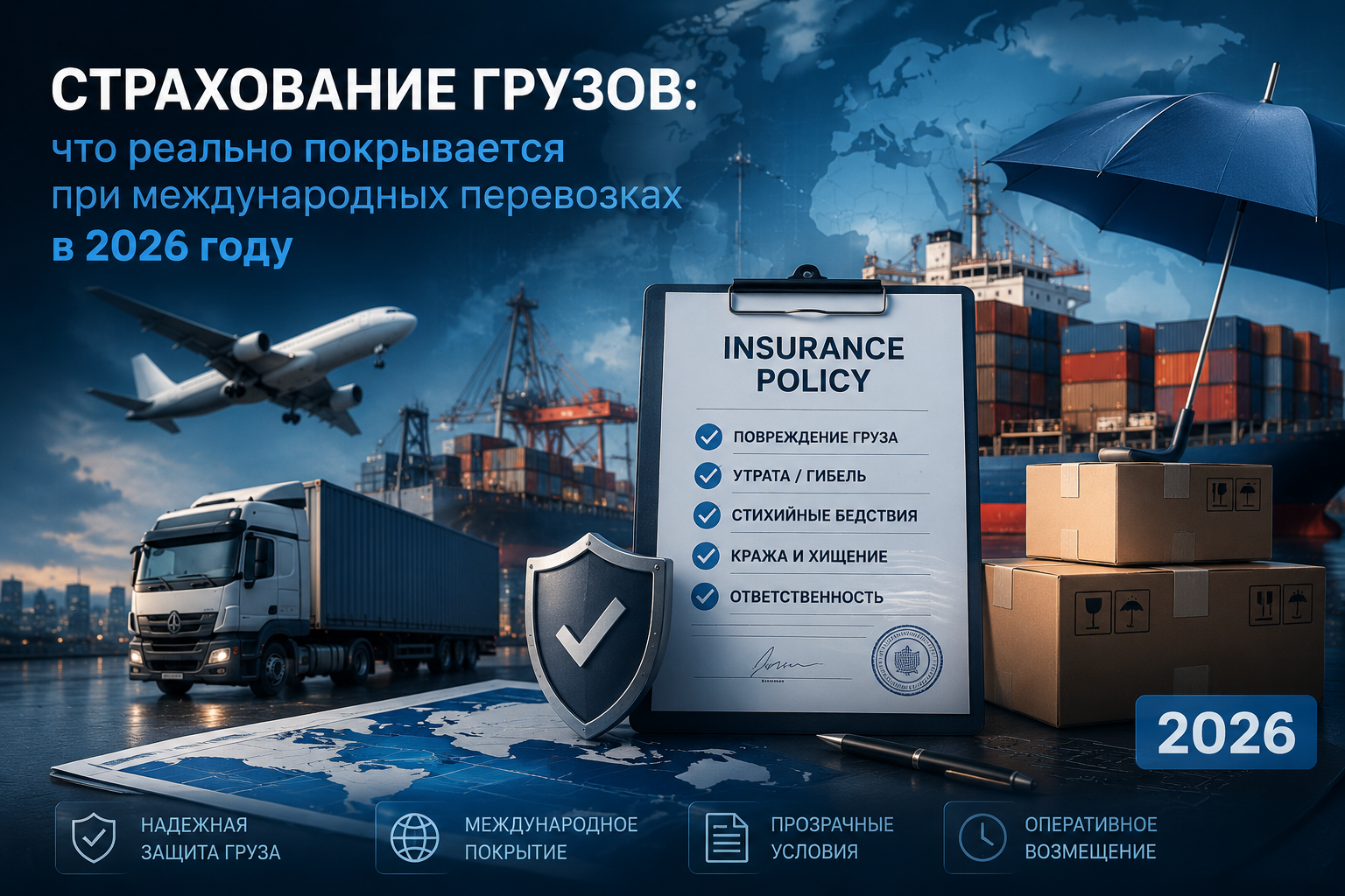 "Страхование международных грузов"