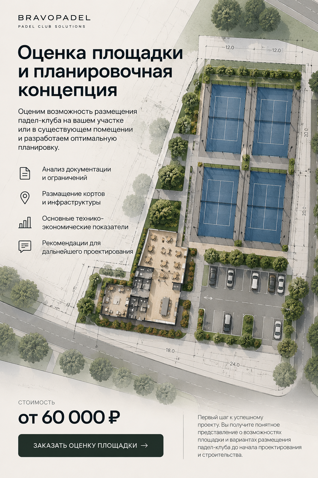 Пример 2D-компоновки участка