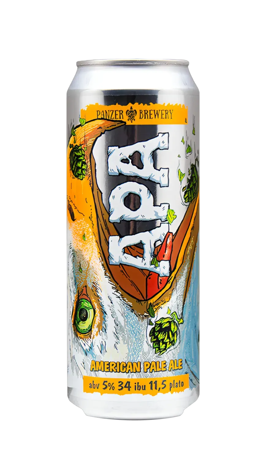 Банка пива Акварель Eclipse Sabro - American IPA от Panzer Brewery