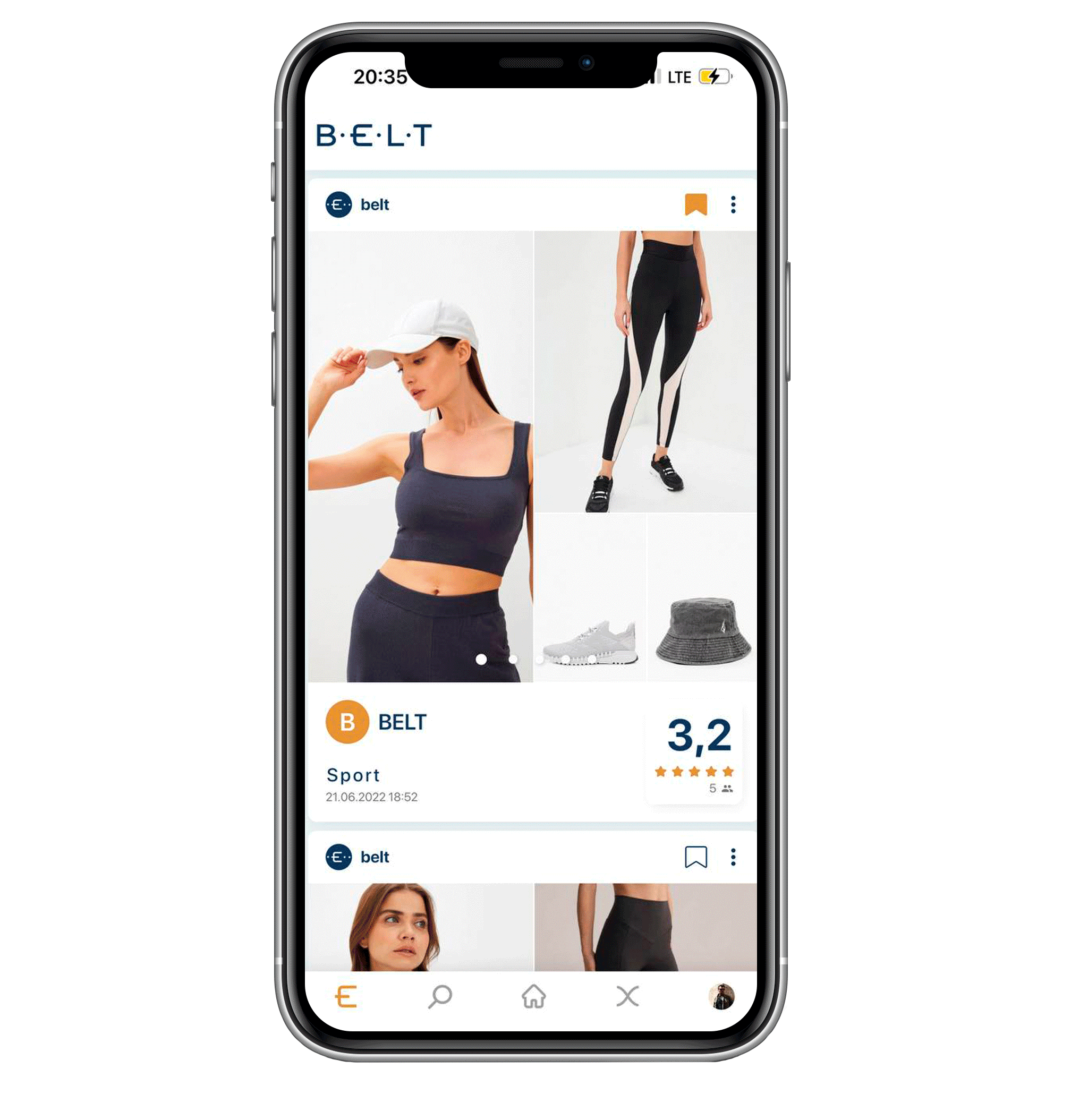 BELT-APP mobile phone image