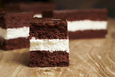 chocolate individual cake