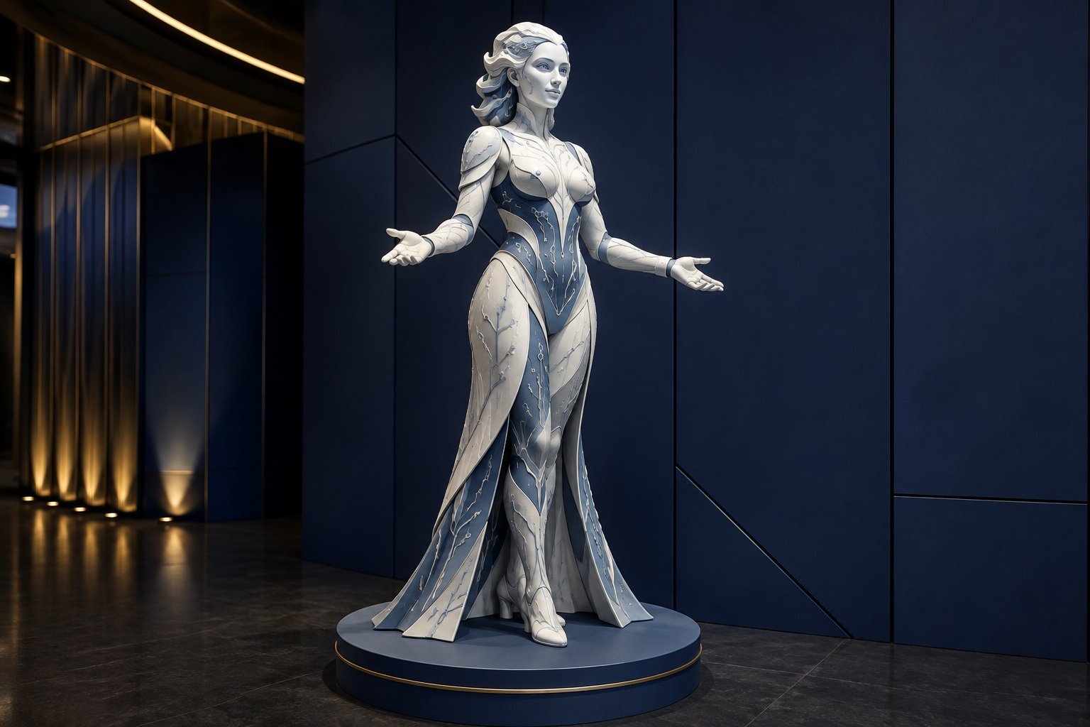 Концепция монументальной женской фигуры