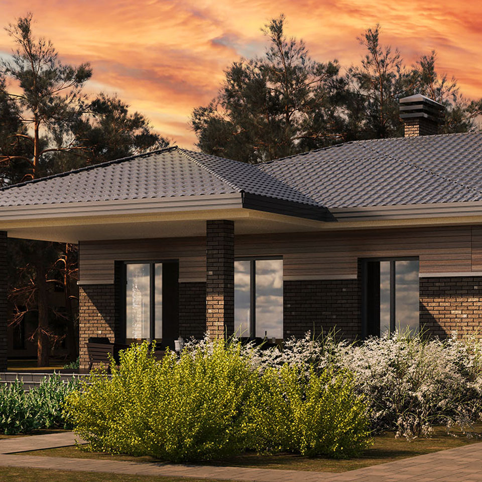 Готовый дом в Каневскую отделка