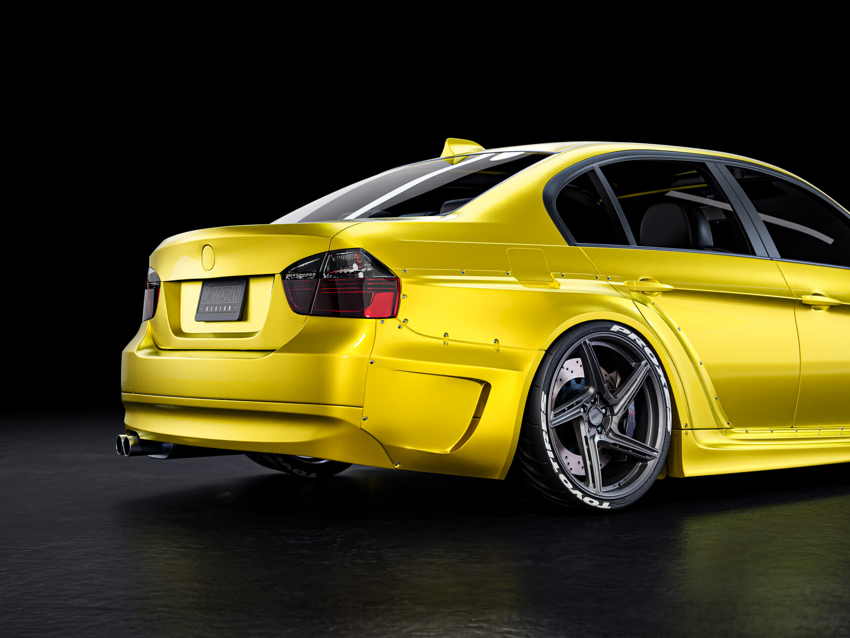 FENDERIST SPEC S fender flares set / widebody kit BMW E90 20062010