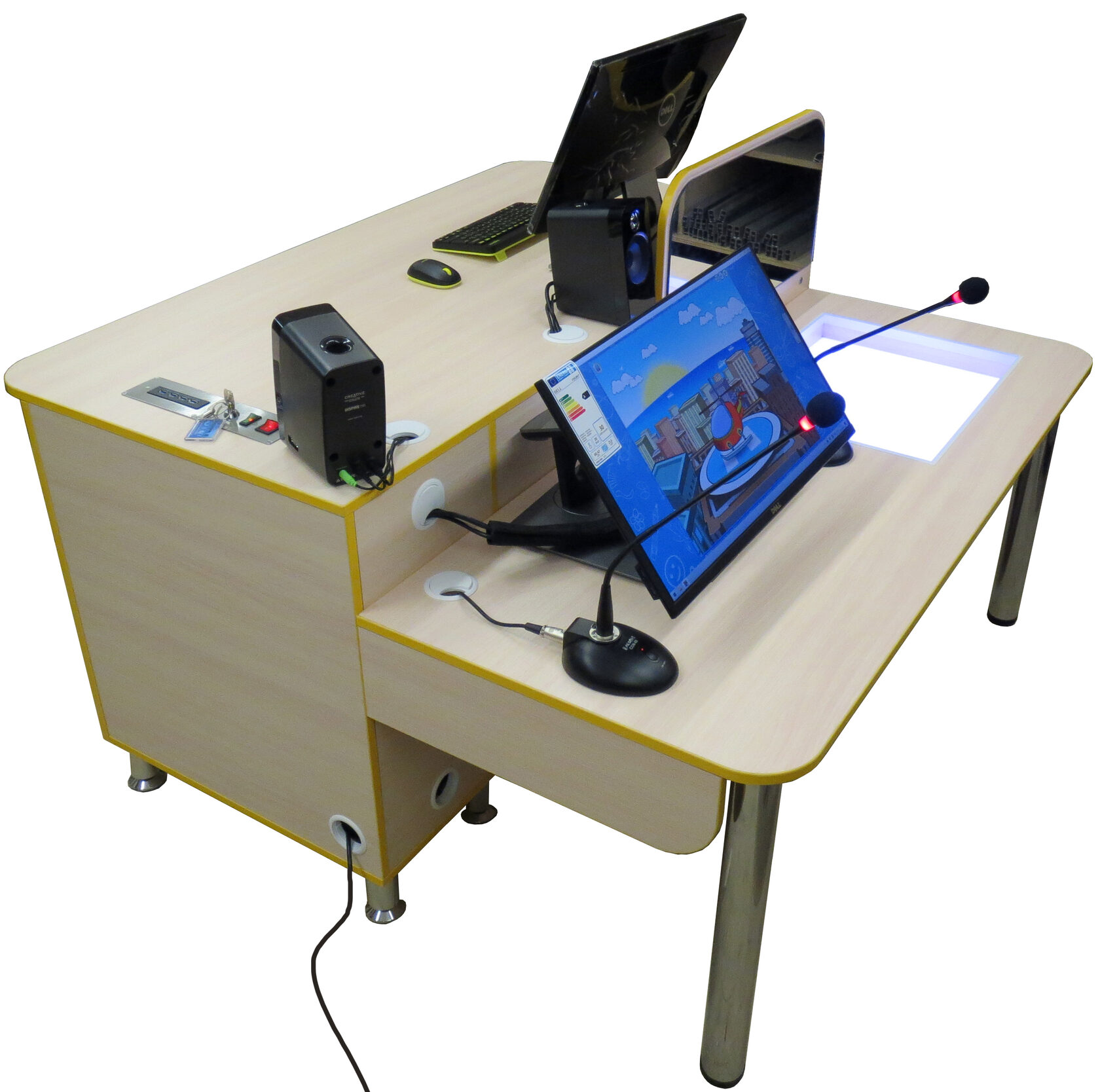 Интерактивный стол логопеда психолога и педагога 3в1 32