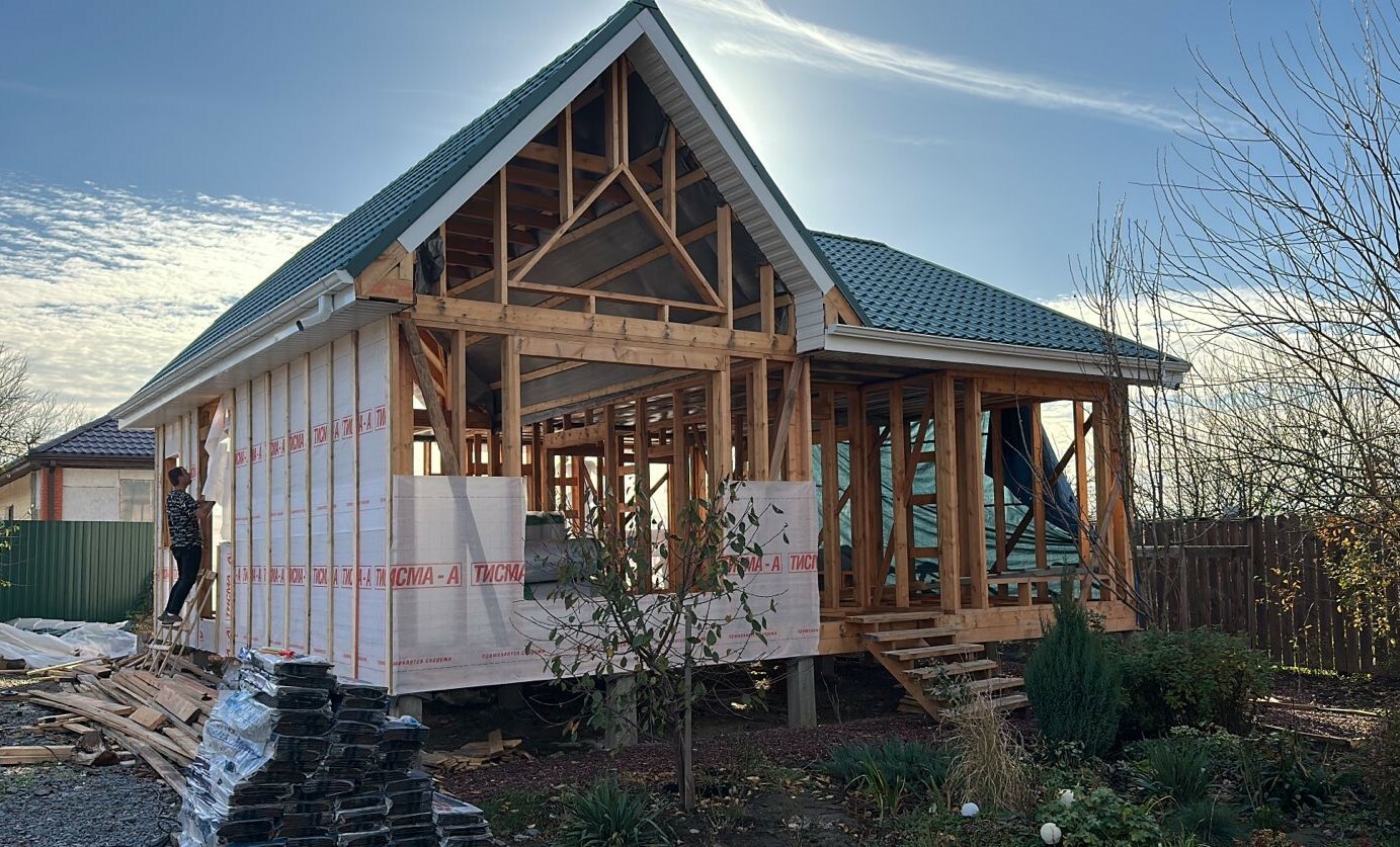 Фото в стадии строительства