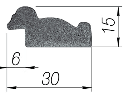 срез акварель