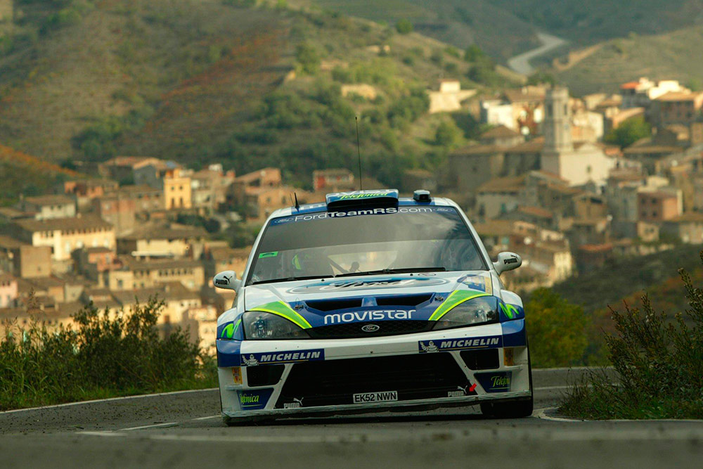 Дани Сола и Хавьер Амиго, Ford Focus RS WRC &#39;04 (EK52 NWN), ралли Каталония 2005/Фото: Reporter Images / Getty Images