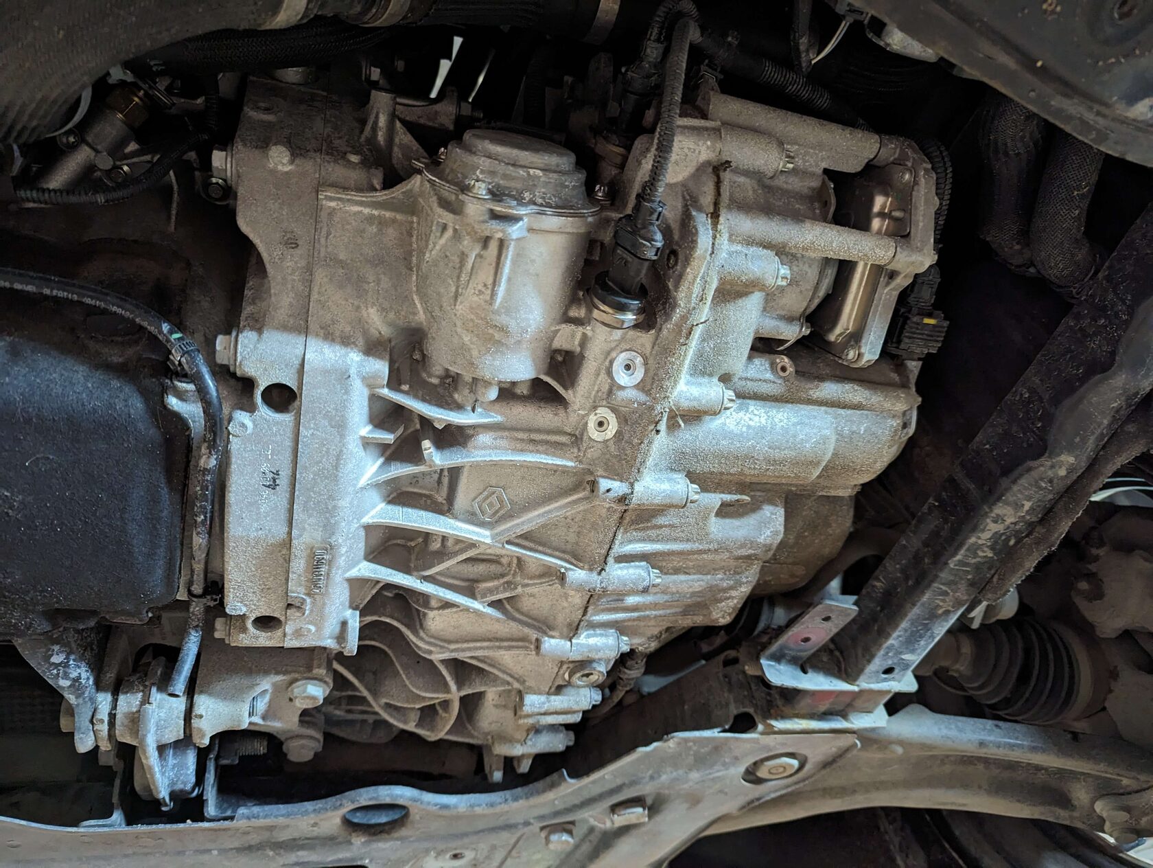 Renault Megane 4 замена масла в роботе DW5