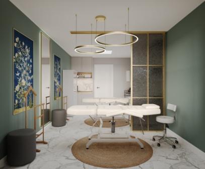 Фото дизайна салона красоты в современном стиле