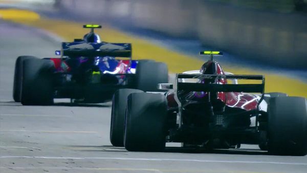 Frame from the movie Drive to Survive