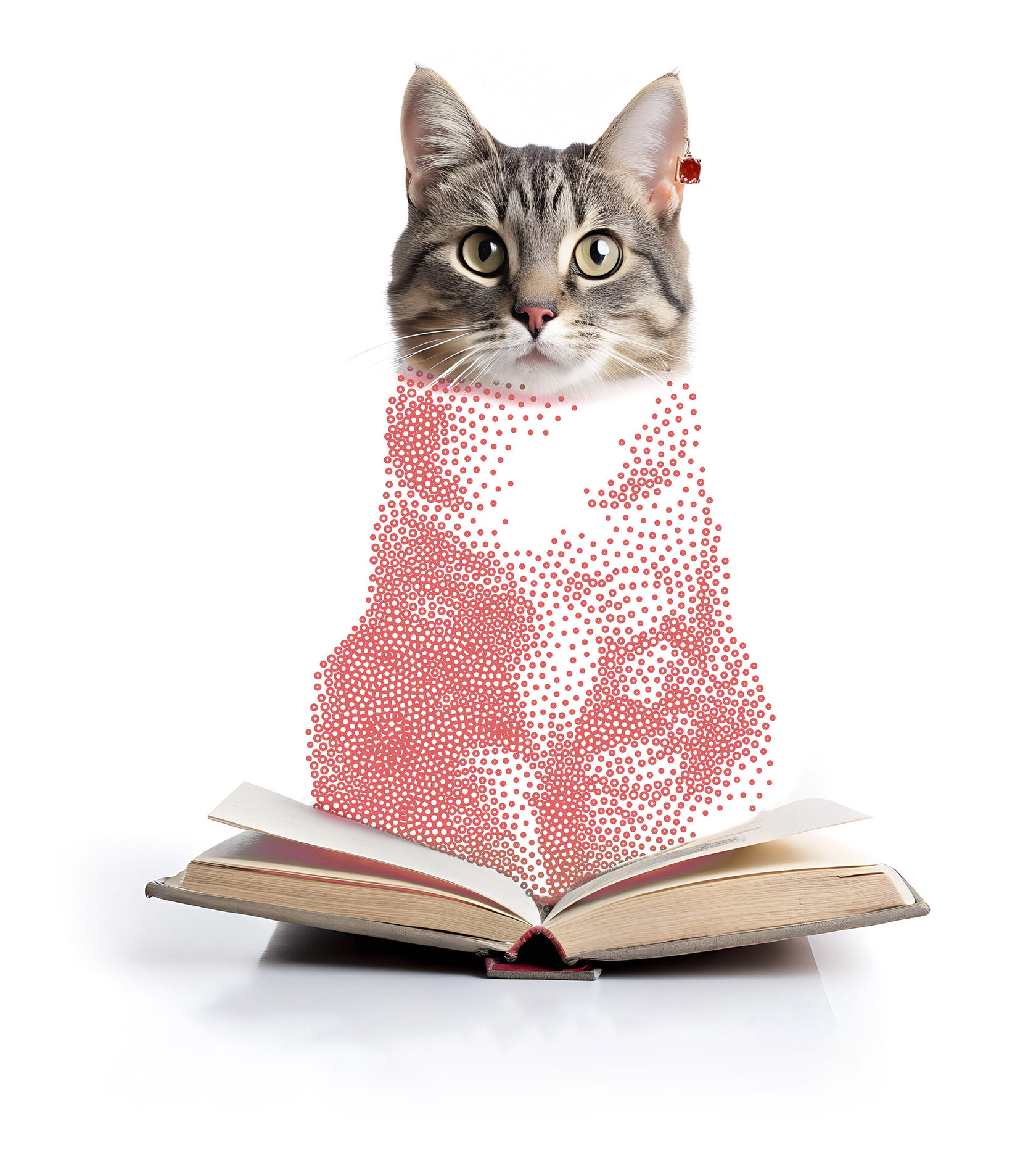 Кошка в Крупе, книжная ярмарка