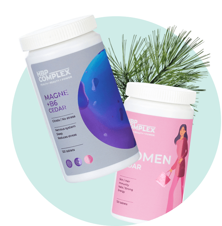 Эффективность продукции Cedar обеспечивается за счет выверенной рецептуры и входящей в состав очищенной от смолы Дальневосточной кедровой шишки, растущей исключительно на Дальнем Востоке, усиленной витаминным комплексом.