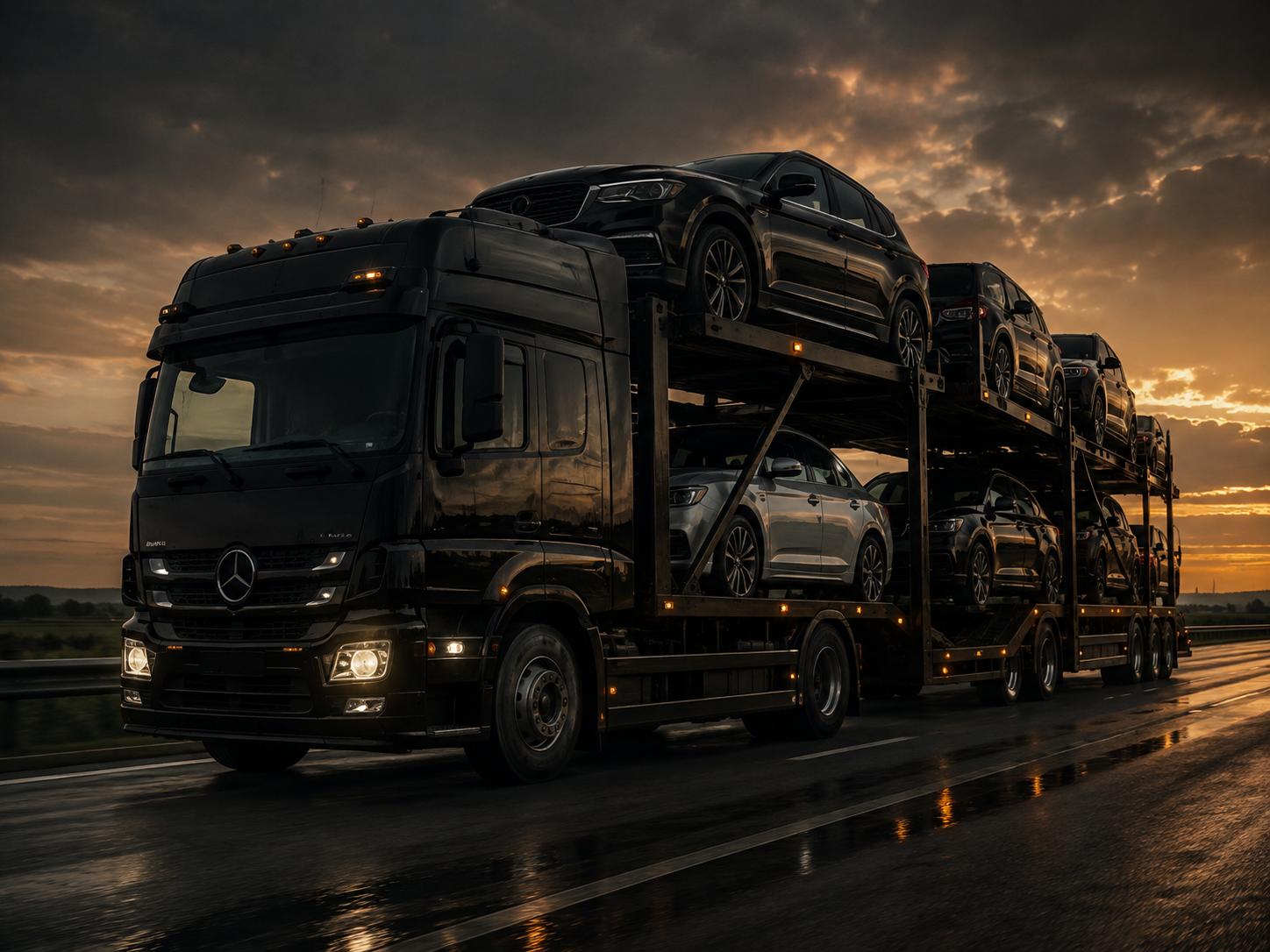 Доставка автомобиля автовозом