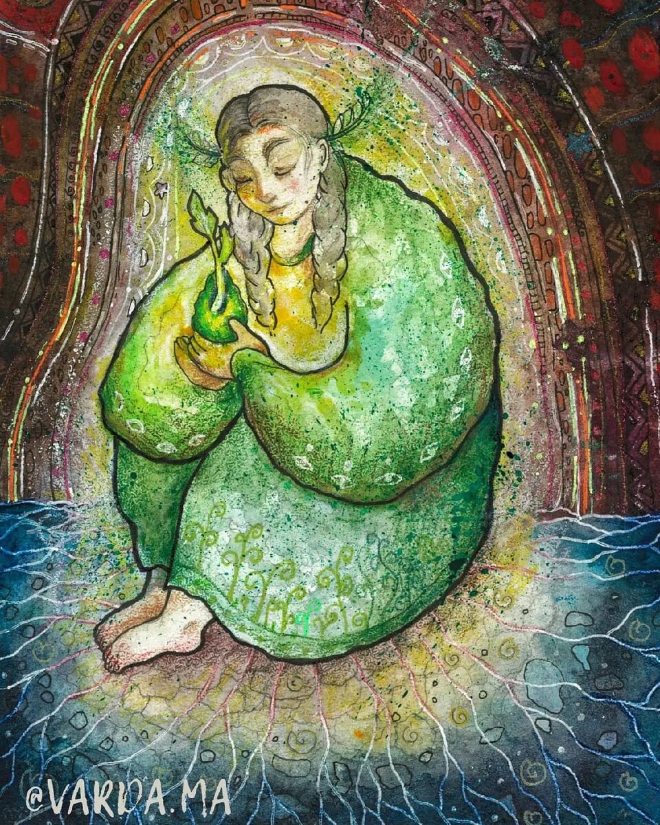 Мастер-класс "Зернышко"