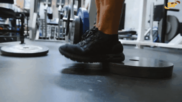 Подъем носков с подставки под пятки