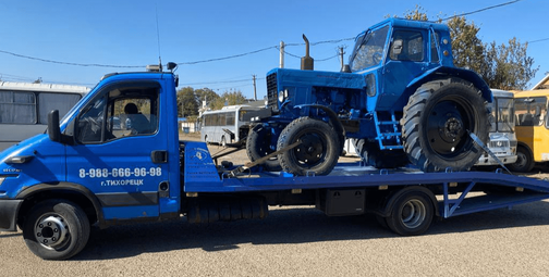 Эвакуатор Тихорецк- подача от 15 минут, низкие цены, круглосуточно