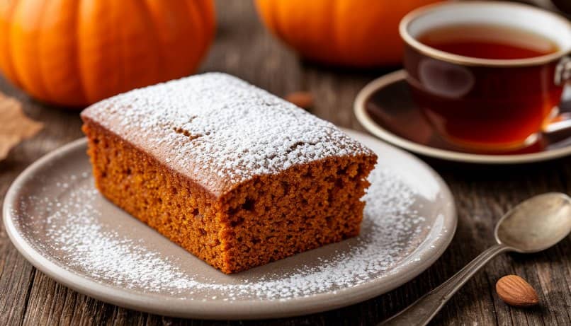 тыквенный кекс с шоколадом